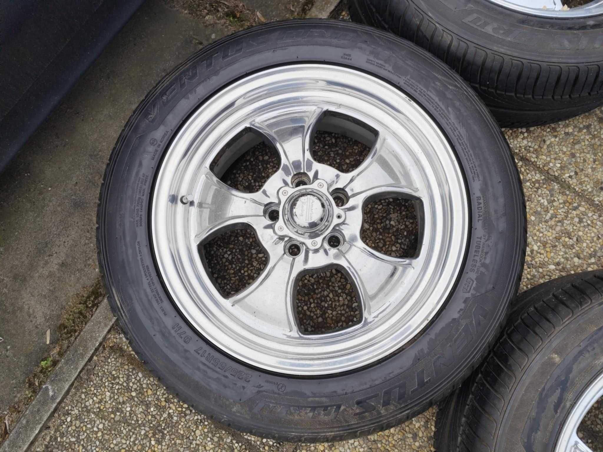 Ford Mustang 1965-73 koła chromowane American Racing 17x8
