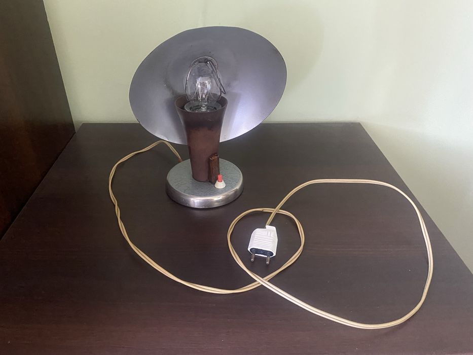 Lampka Grzybek Biurkowa PRL