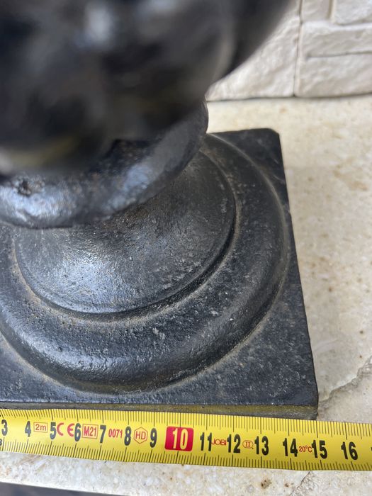 Stara donica zeliwna ciezka i stabilna