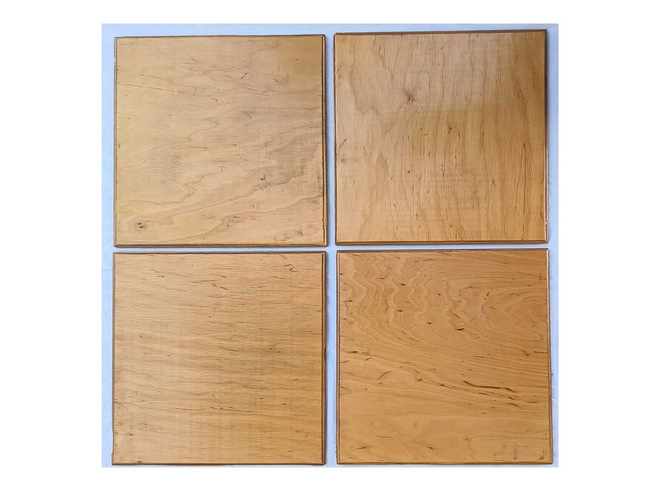 Panele ze sklejki lakierowane 30x30cm 8mm + łączenie 256 sztuk