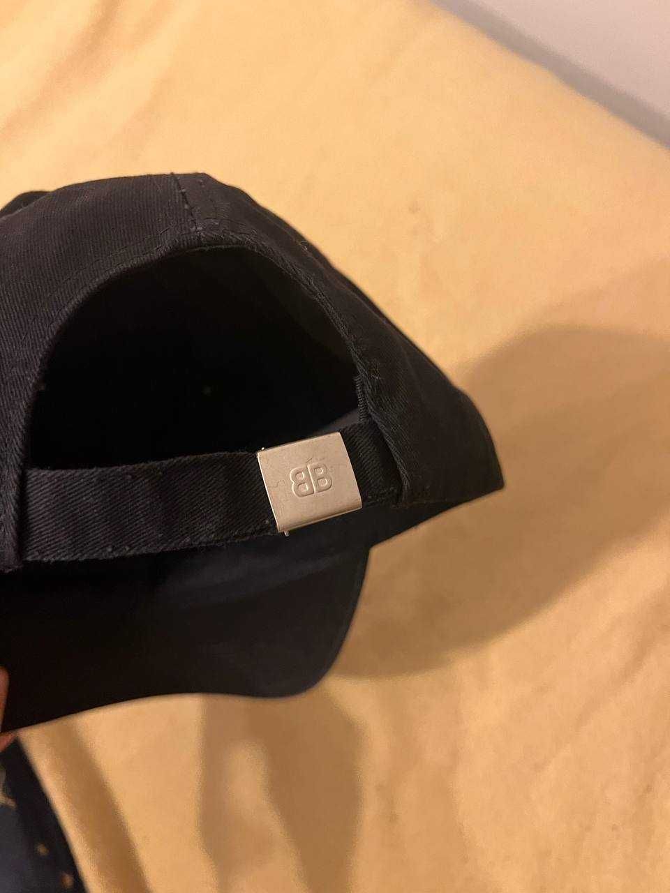Balenciaga czapka z dzkiem czarna cap nowa uniseks