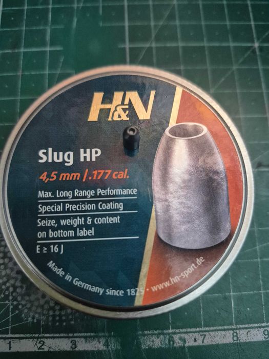 Série de chumbos tipo Slug da marca H&N