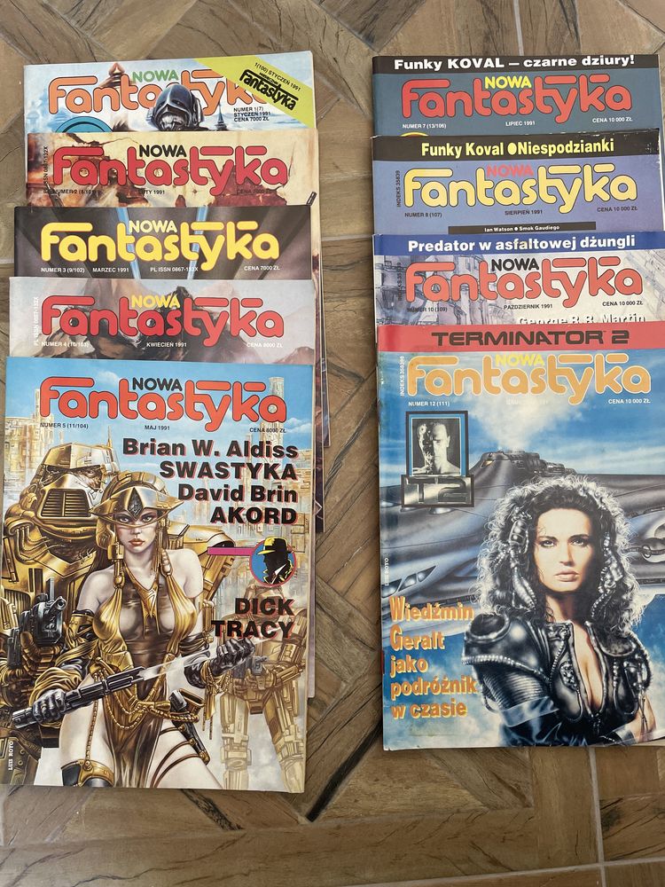 Nowa Fantastyka 1991 miesięcznik