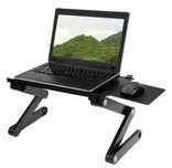 Столик трансформер підставка для ноутбука Laptop Table Т8 (вентилятор)