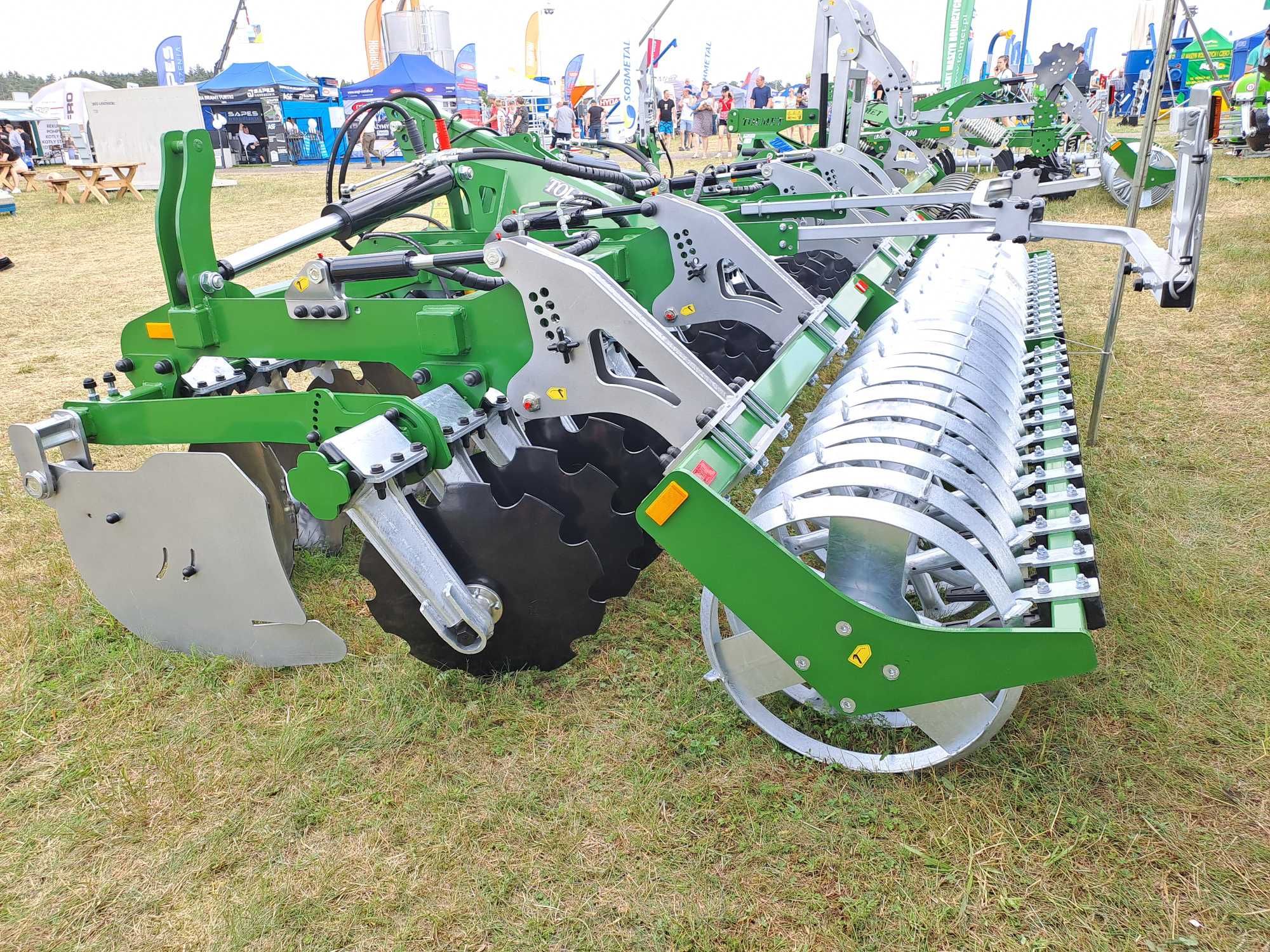 Brona talerzowa Megatron S hydraulicznie składana Tolmet raty Dostawa