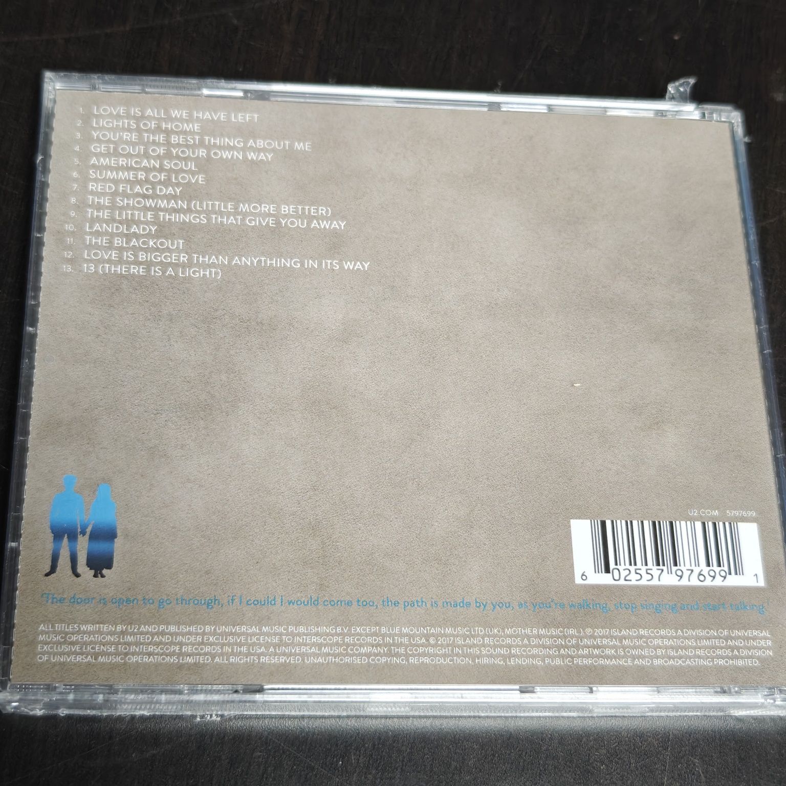 U2 - Songs Of Experience, nowa płyta CD