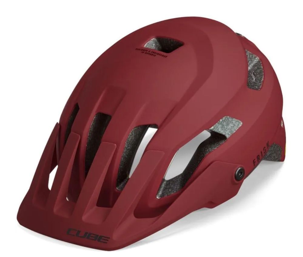 Kask MTB  CUBE FRISK Teamline grey S 49-55 cm M L XL