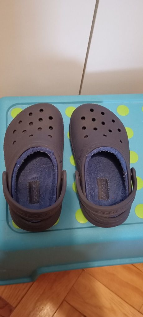 Crocs criança, forrados, tamanho 24-25