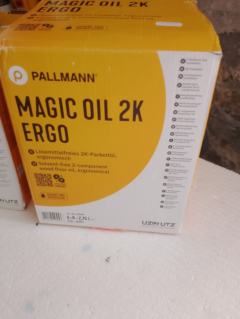 Olej do podłóg drewnianych Magic Oil 2K Ergo Pallmann