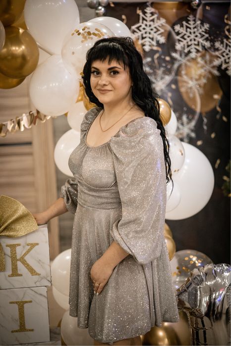 Сукня блискуча святкова