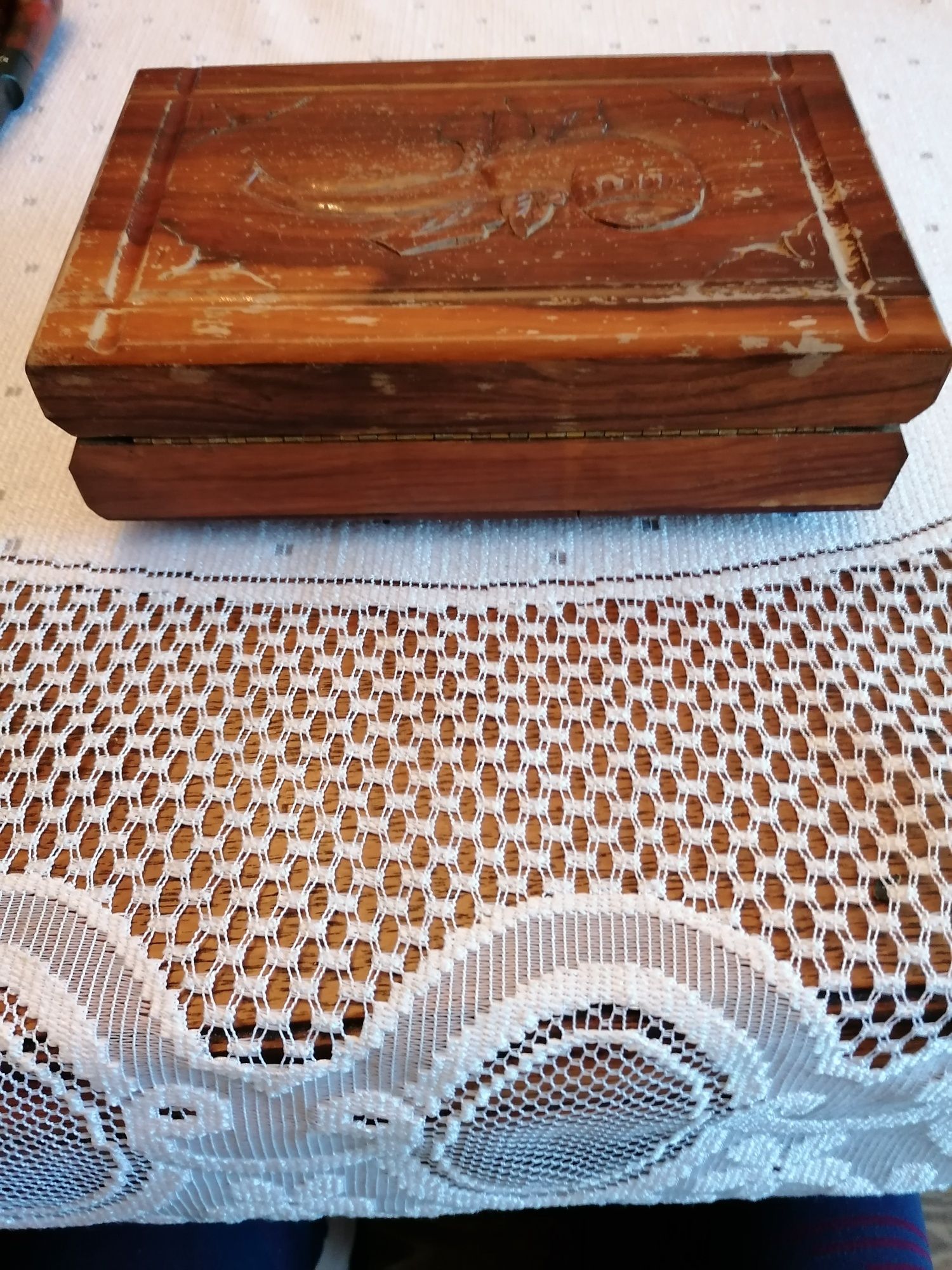 Drewniane pudełko na fajki