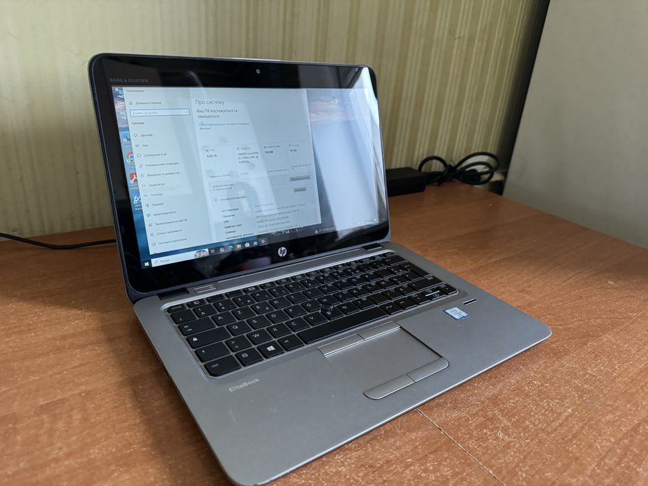 Ноутбук HP EliteBook 820 G4 core i5 7gen fulhd ips сенсорний