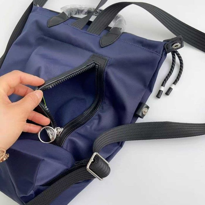 LongChamp Plecak LE PLIAGE ENERGY L,  kolor morza(morski niebieski)