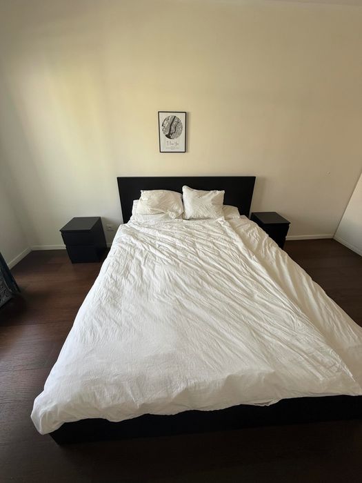 Ikea Malm Bed-Set, including Bedframe, 2 Drawers, 2 Nightstands