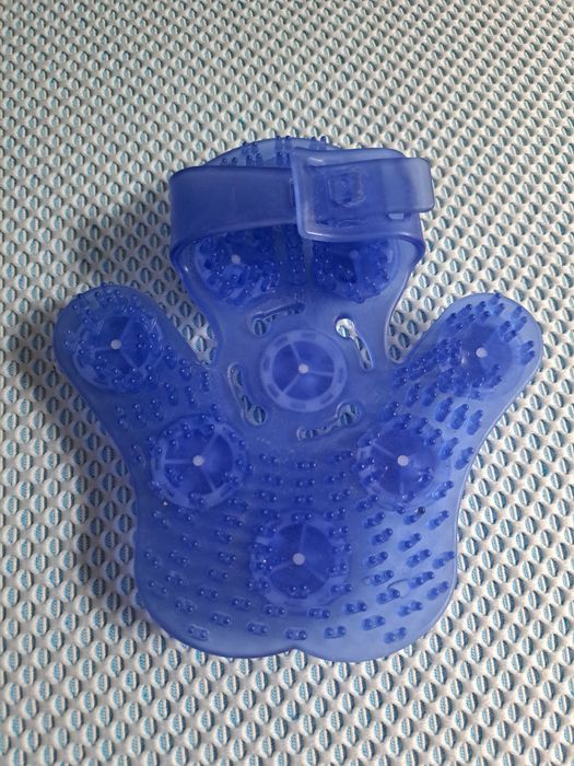 Luva de Massagem - Azul - Ale-Hop