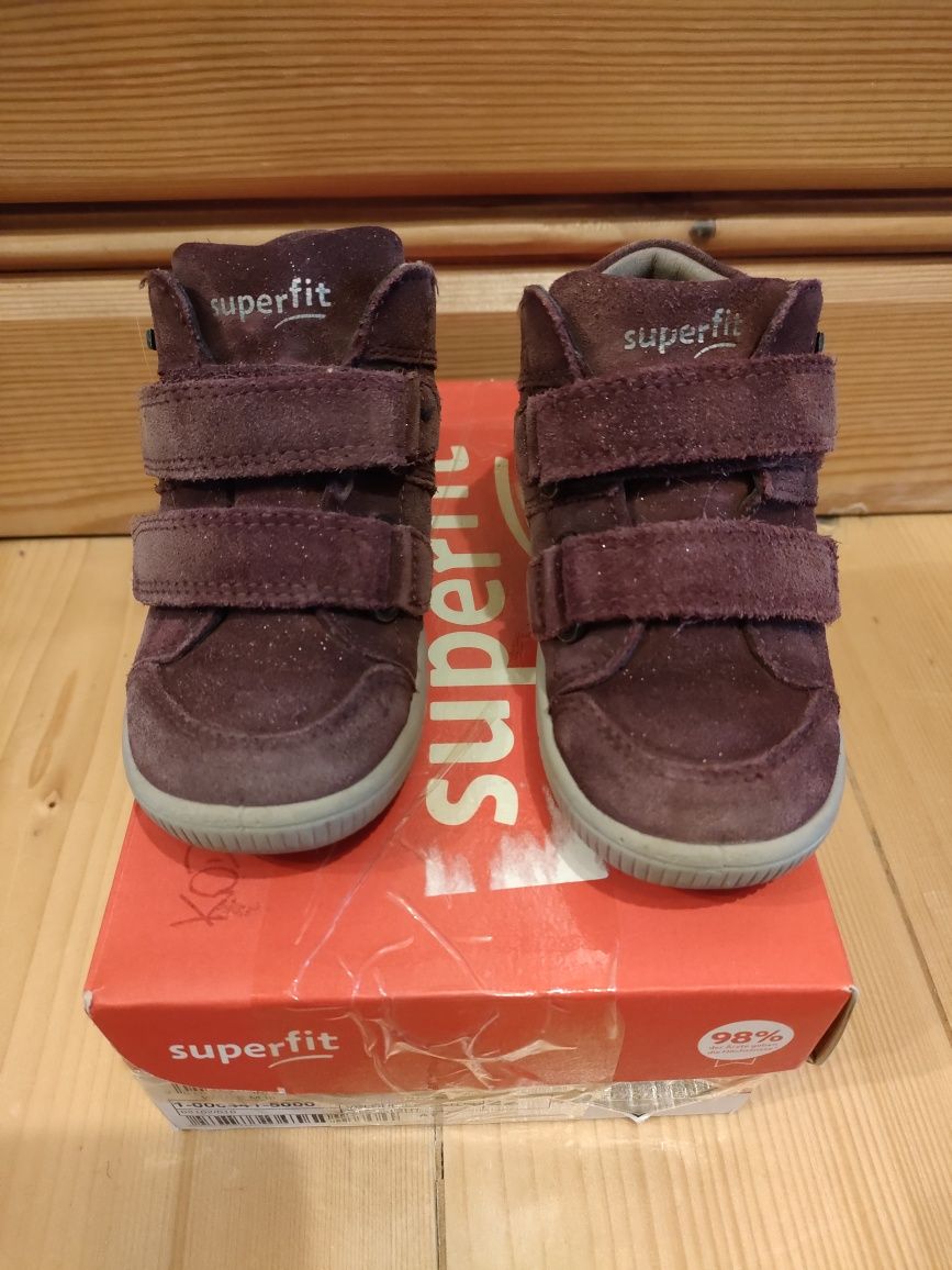 Trzewiki, Sneakersy wysokie Superfit r. 22 Gore-Tex