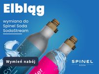 WYMIANA gaz CO2 do SODASTREAM Elbląg Różowe QC Niebieskie Spinelsoda