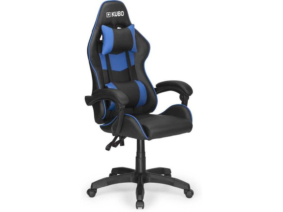 Cadeira Gaming KUBO Azul (Até 130 kg - Elevador a Gás Classe 3)