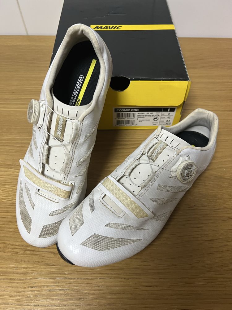 Sapato ciclismo Estrada Mavic Pro branco T 42