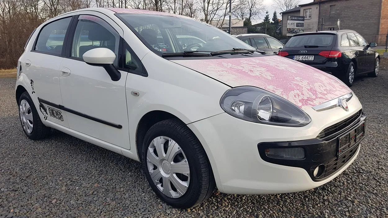 Fiat Punto Evo 1.2 8V 70KM Opłacony Klimatyzacja Bardzo Zadbany JEDYNY TAKI