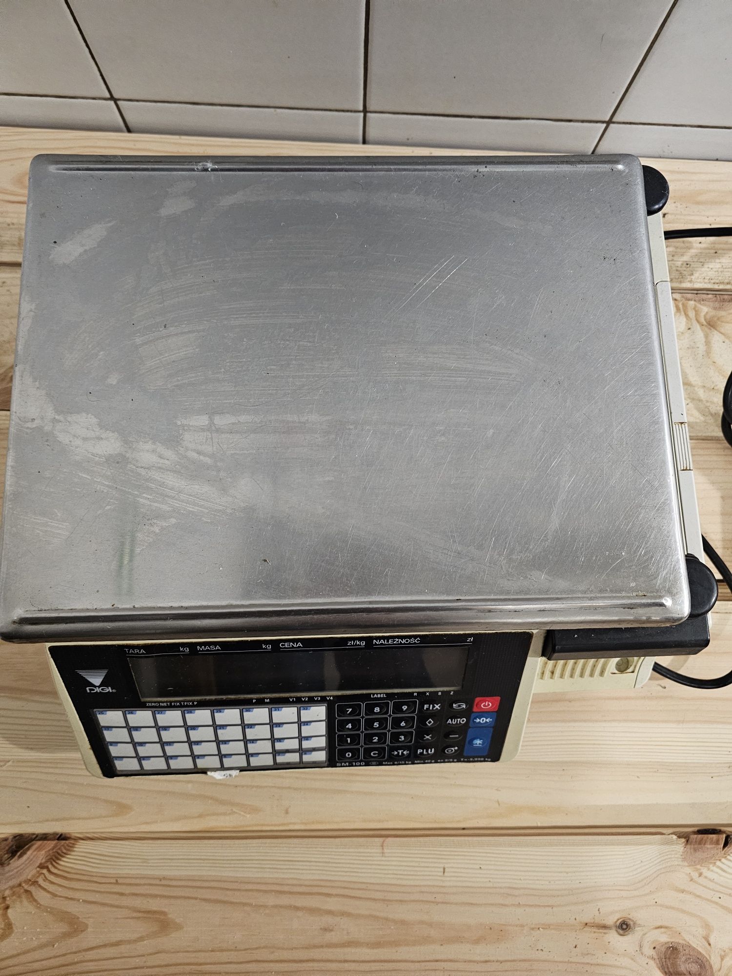 Waga etykietująca DIGI SM-100 elektoniczna na etykiety