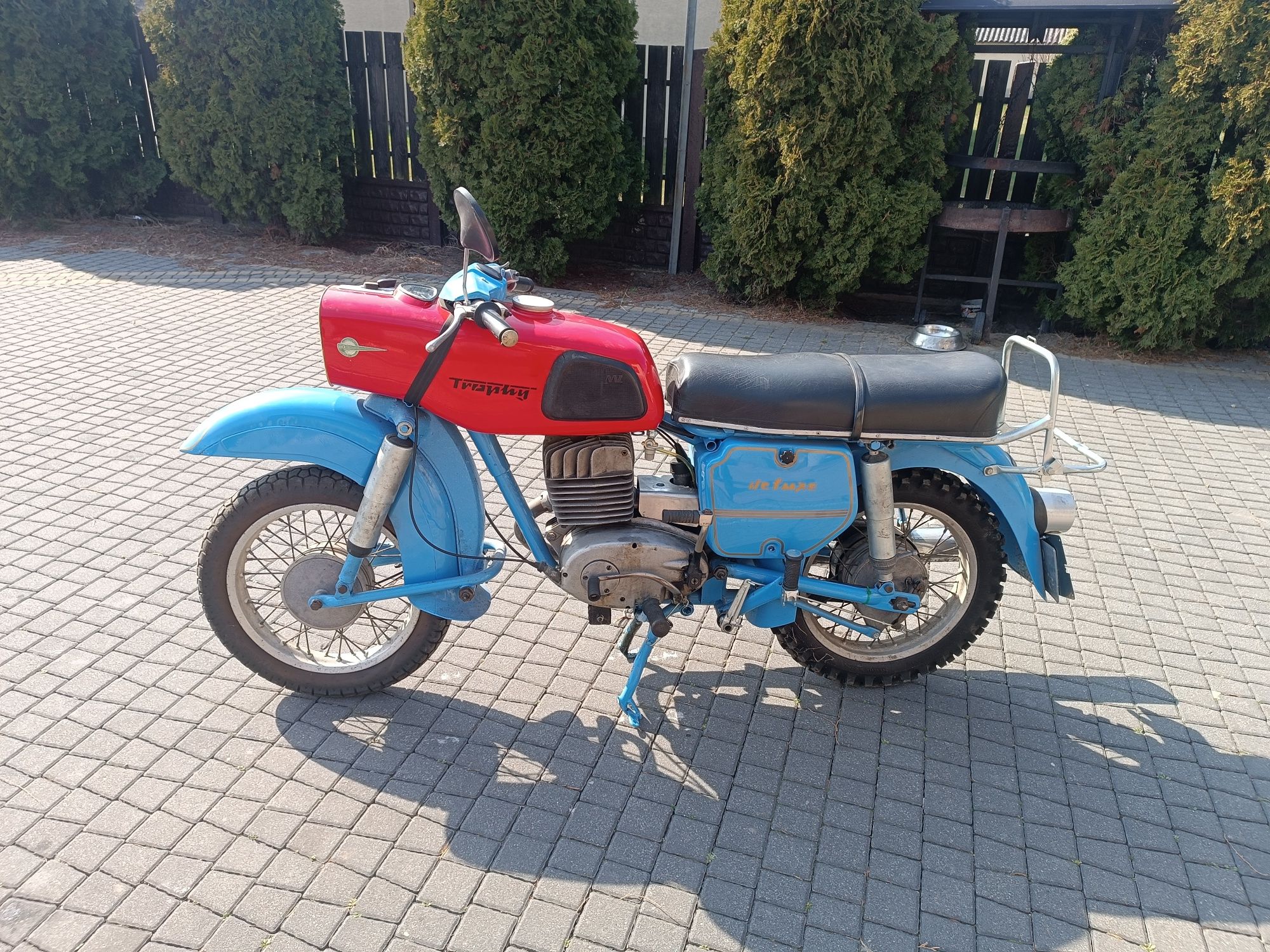 MZ 250 trophy deluxe zamiana zamienię na motocykl quad cross prl auto