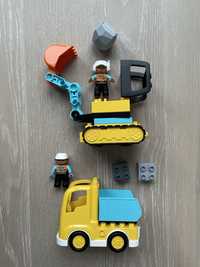 10931, Lego Duplo, ciężarówka i koparka