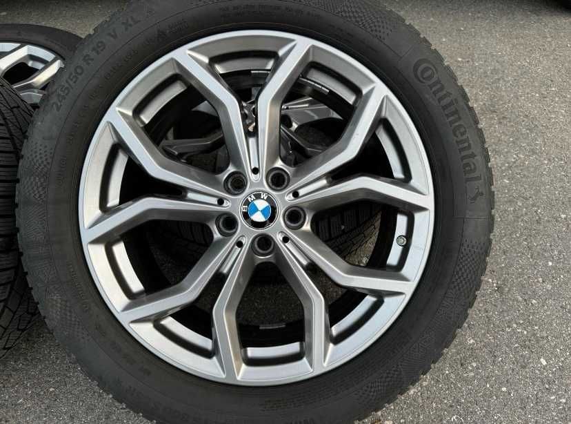 Oryginalne koła zimowe 19 cali BMW X3 G01 Continental 245/50 R19