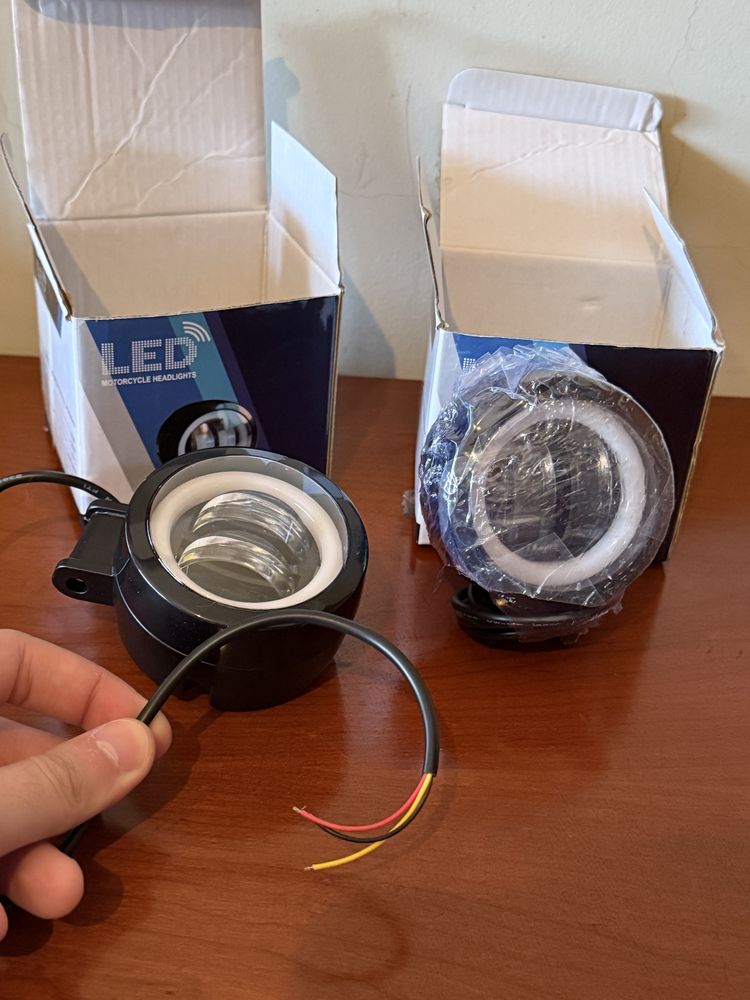 Luzes auxiliares para moto / moto 4 / trotinetes