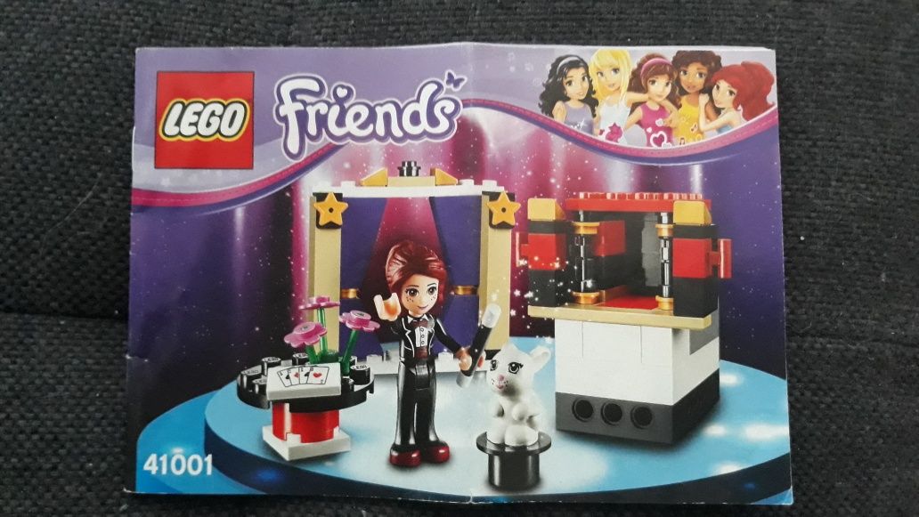 3x lego friends 41307 laborato. 41001 magiczne sztuczki 41000 skuter