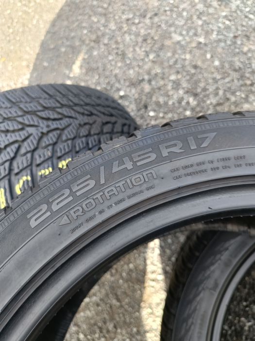 Opony Zimowe Nokian 225/45-17 Komplet 4 Sztuki