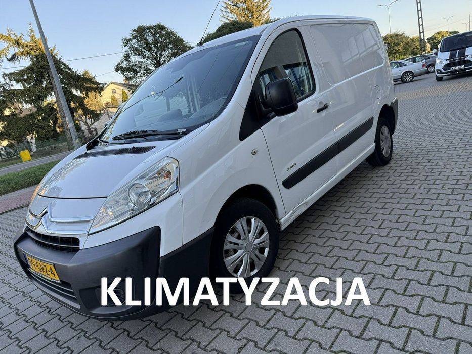Citroën Jumpy  Citroen Jumpy 1.6HDi 2009R Klimatyzacja Serwisowany Hak VAT-1A!