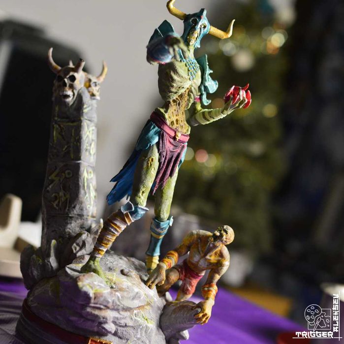 Dota 2/ Undying / Дота 2 / Коллекционная статуэтка Зомби  / 3-Д Печать