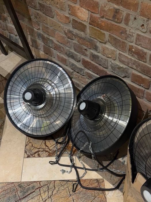 Lampy grzewcze z podświetleniem, do użytku wewnątrz pomieszczeń