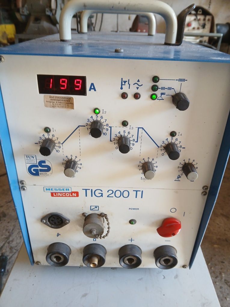 Spawarka TIG 200TI Messer lincoln