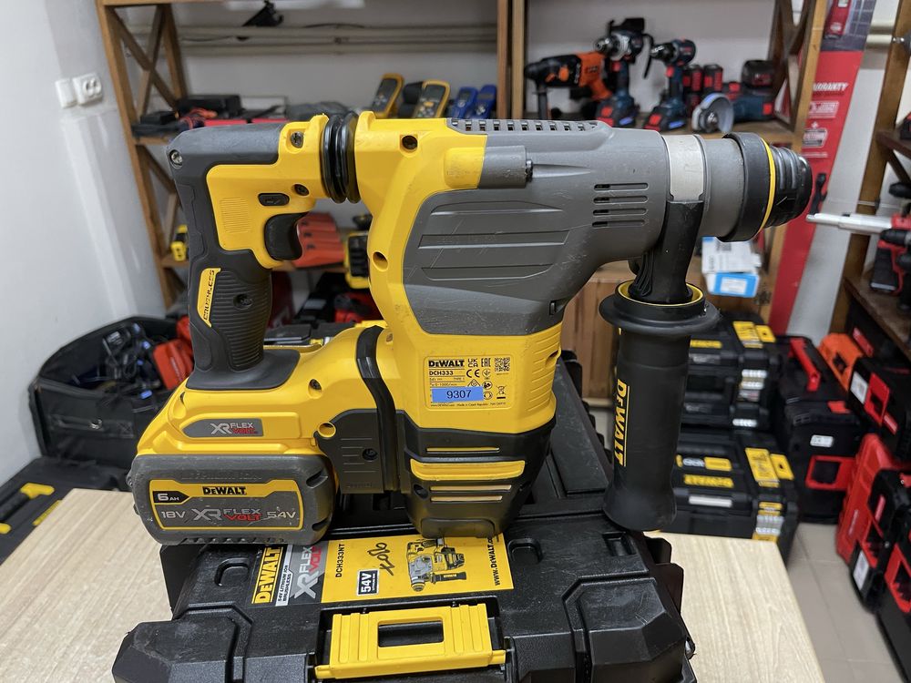 Dewalt DCH333 + Flexvolt 6.0Ah / вживаний перфоратор Девольт