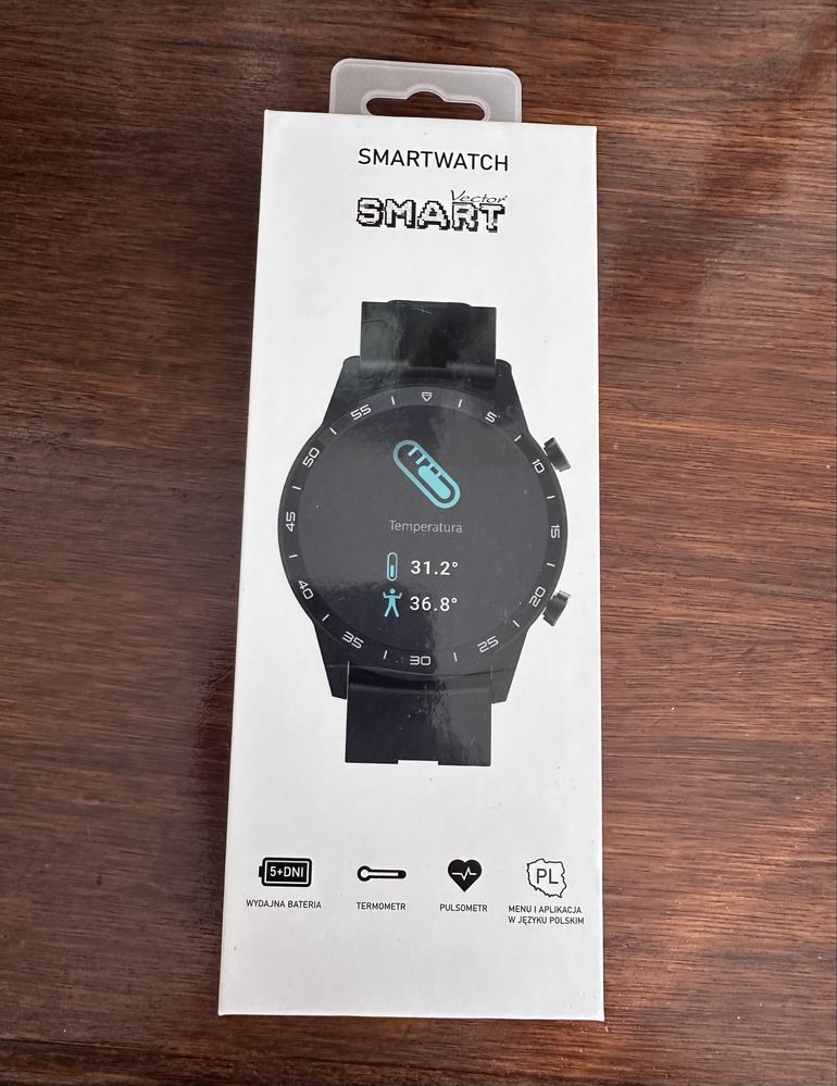 Smartwatch Cectos Smart VCTR-32-22BK nowy