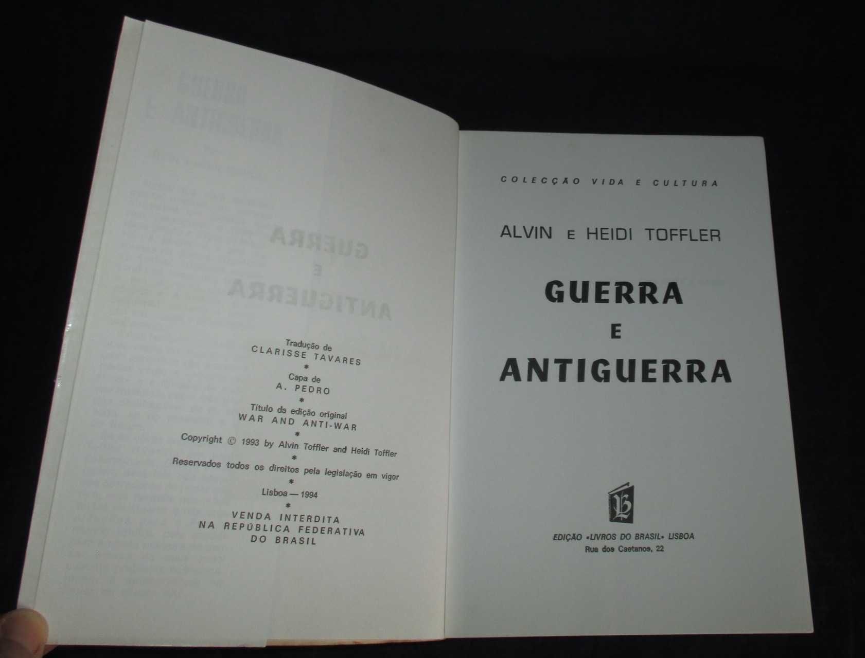 Livro Guerra e Antiguerra Alvin e Heidi Toffler