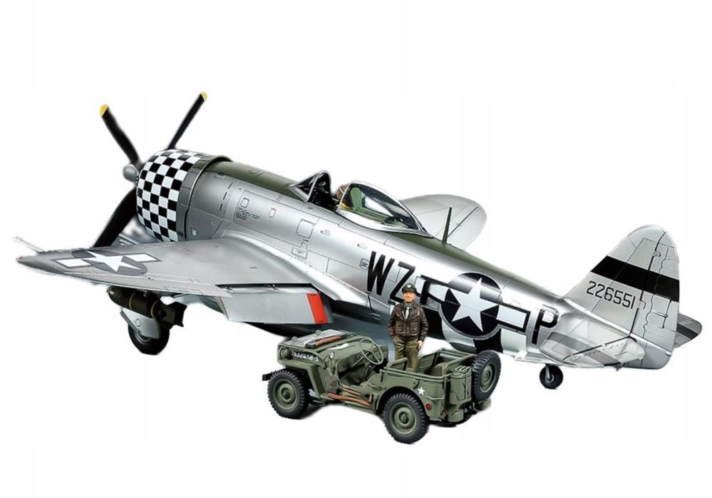 Tamiya 25214 model samolot P-47D Republic P-47D Thunderbolt "Bub