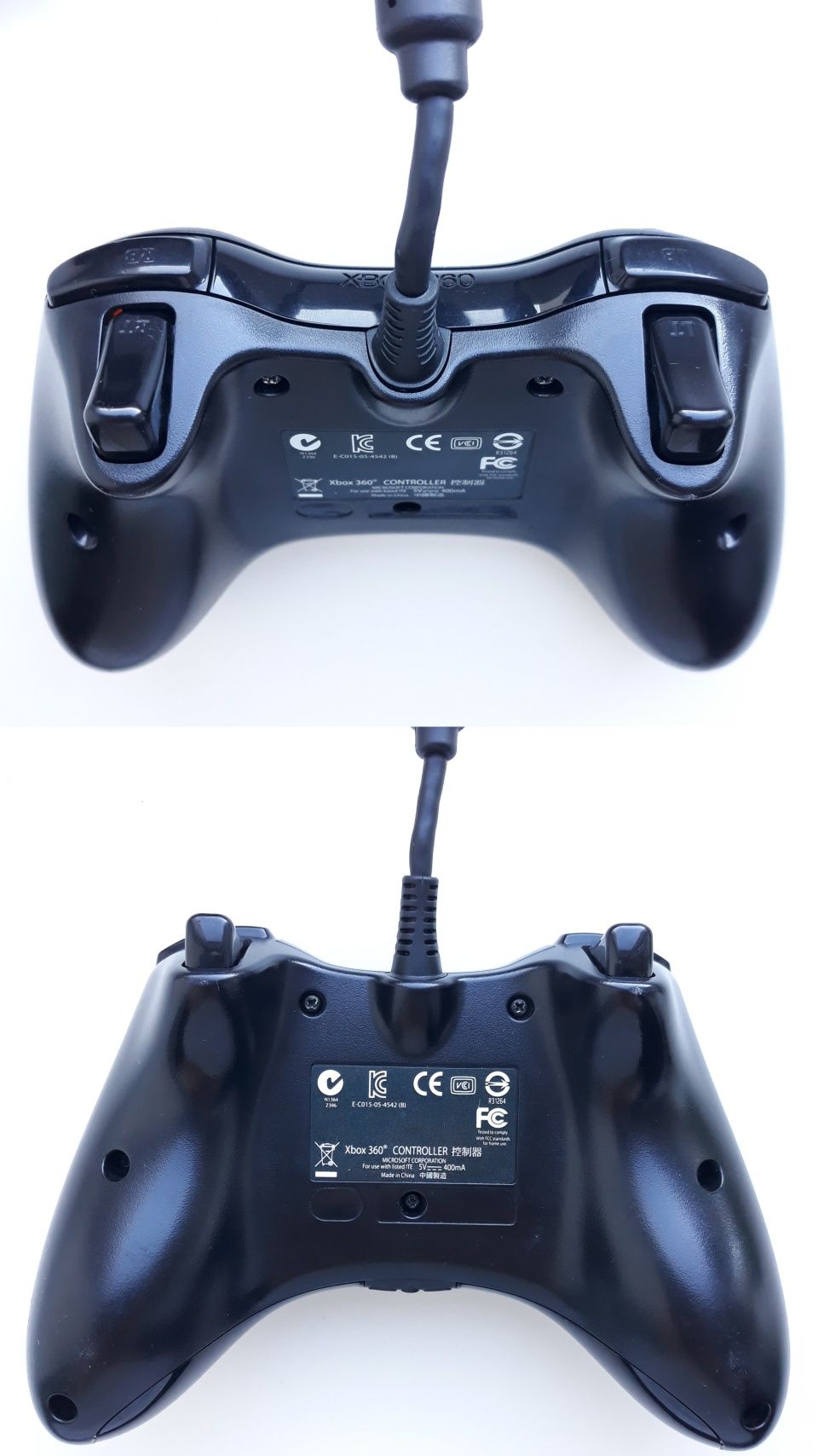 ⊡ Оригінал MICROSOFT™ Xbox 360 Wired Controller Black