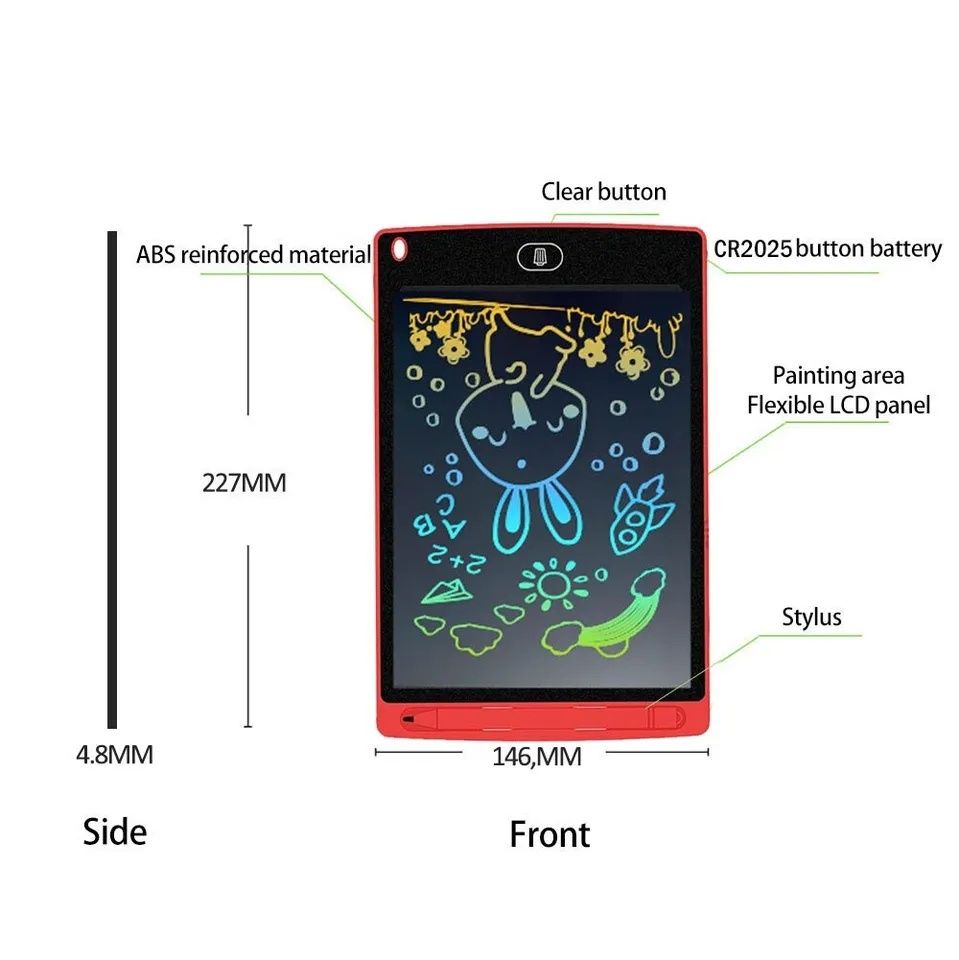 Графический LCD планшет для рисования Дошка для малювання 8.5,