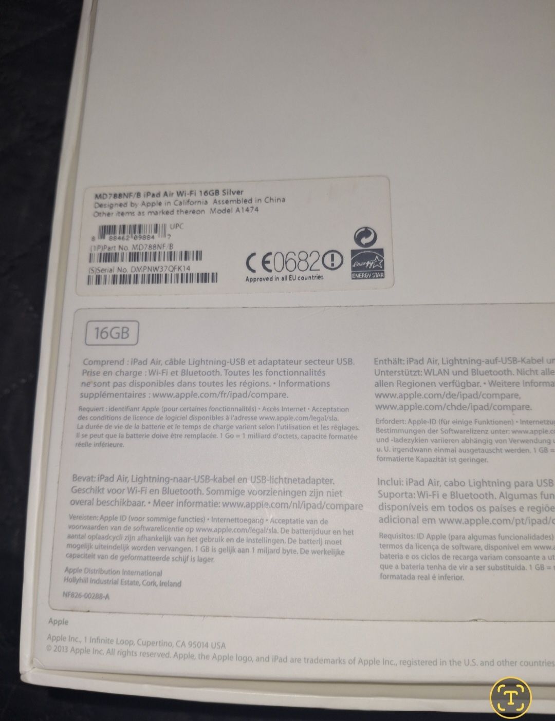 Ipad com oferta capa