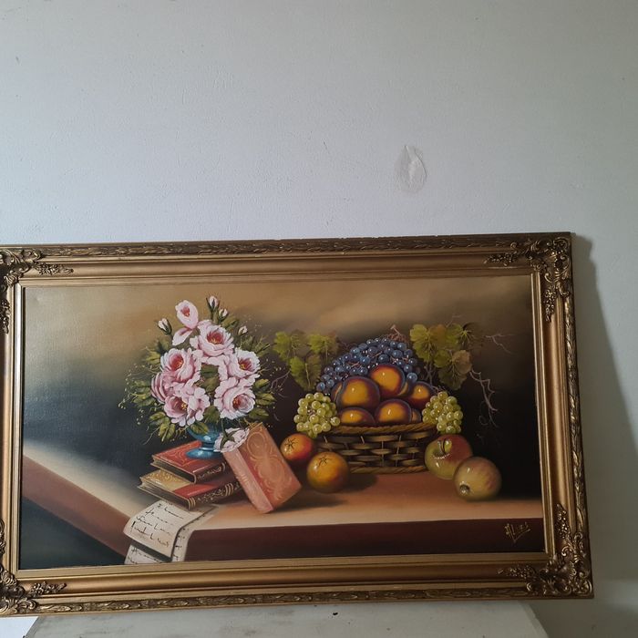 Quadro pintado a óleo