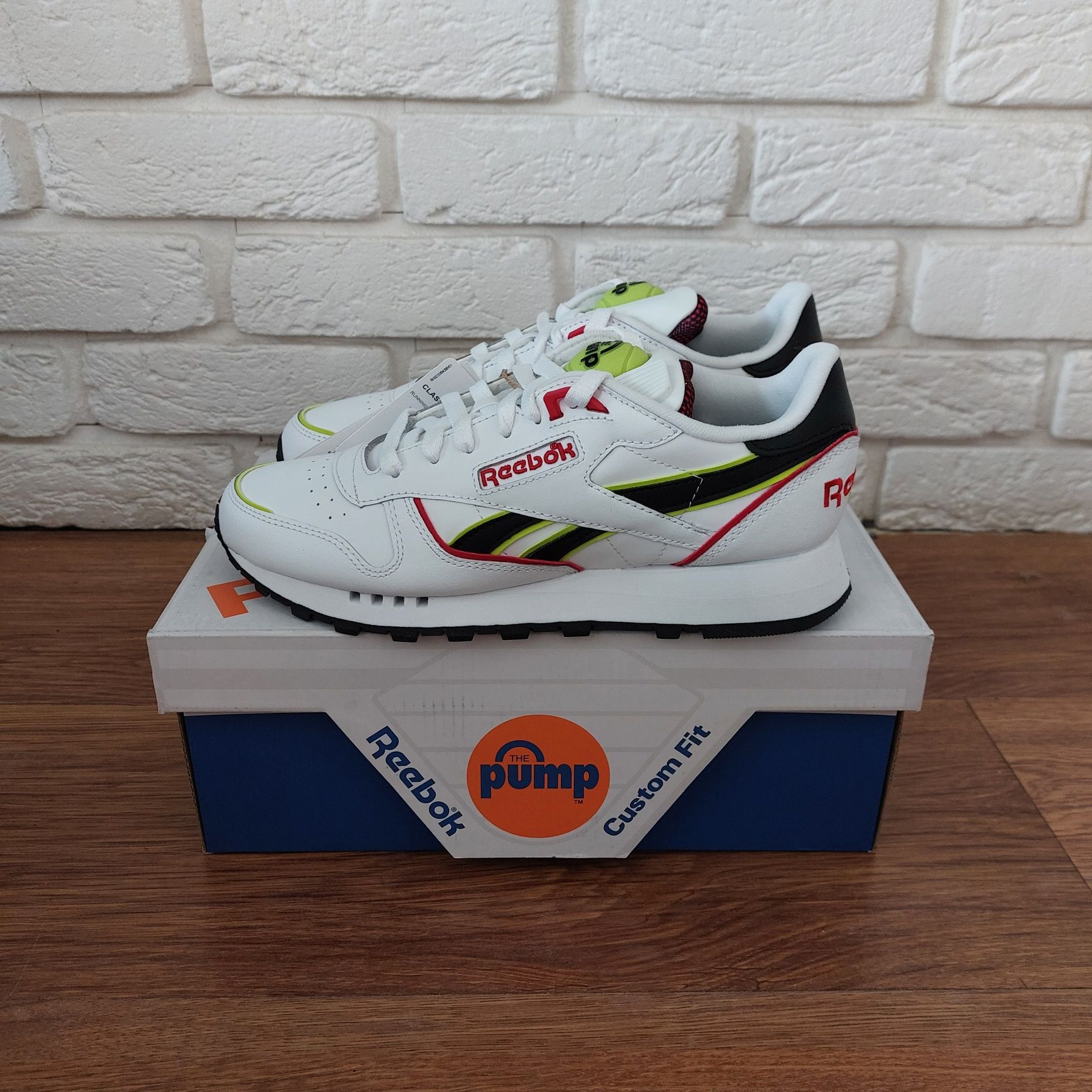 Buty reebok classic leather pump 37.5 unisex