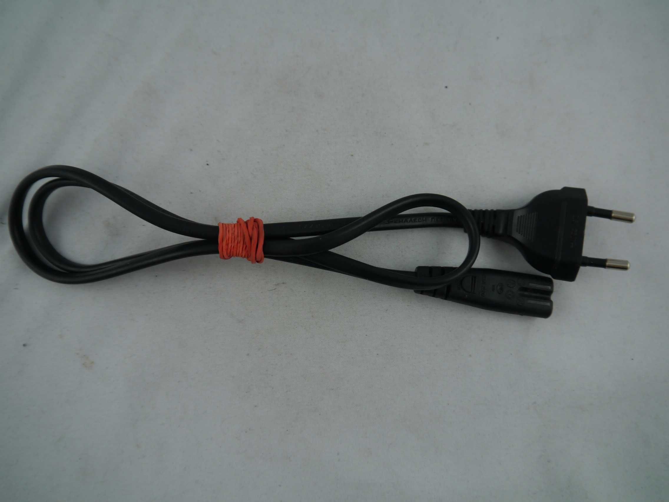 Kabel zasilający Ósemka, 1m-1,6m, wtyk prosty, uzywany