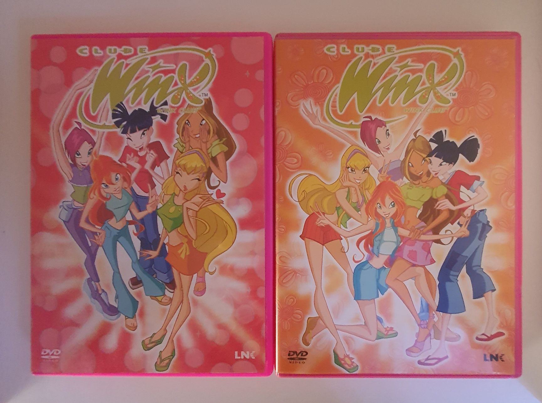 DVDs das Winx - volumes 3 e 4