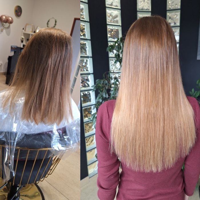 Keratyna Nanoplastia botox przedłużanie włosów Fryzjerstwo Nanoplastyk