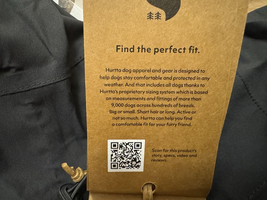 Hurtta mudventure kurtka przeciwdeszczowa dla psa