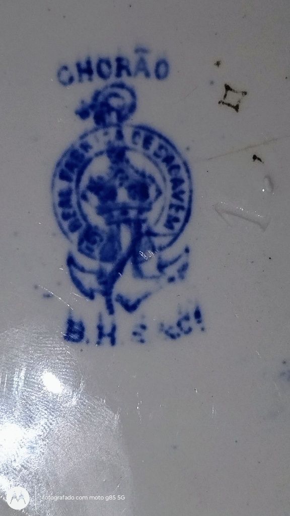 Prato Chorão raso 22,5 cm real fábrica