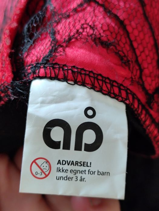 Strój wampirzycy na Halloween 7-10 lat